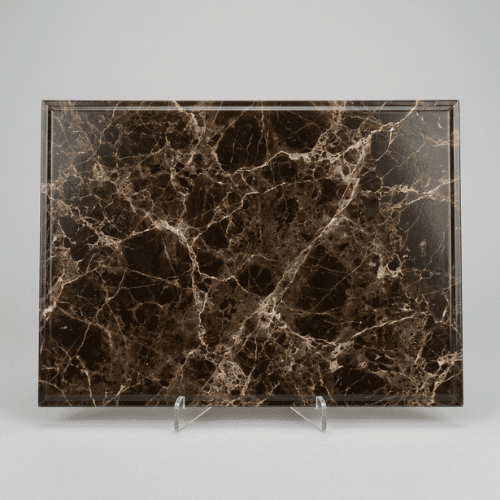 Emperador Brown marble steel sheet