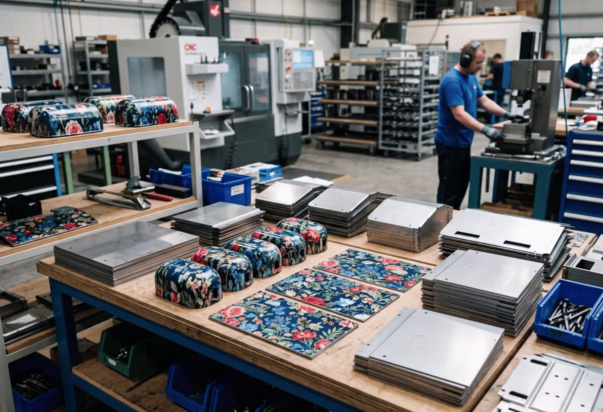 Floral steel OEM parts