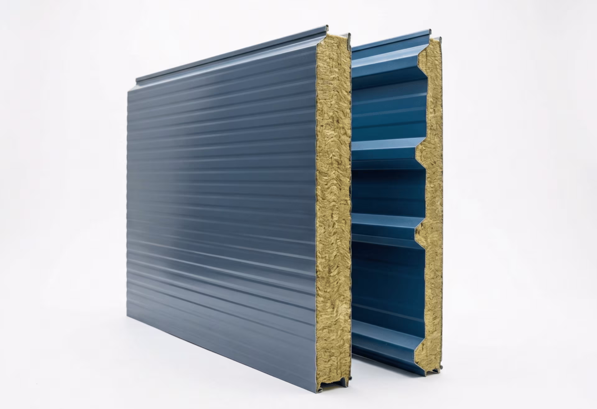 Insulated wall roof panel