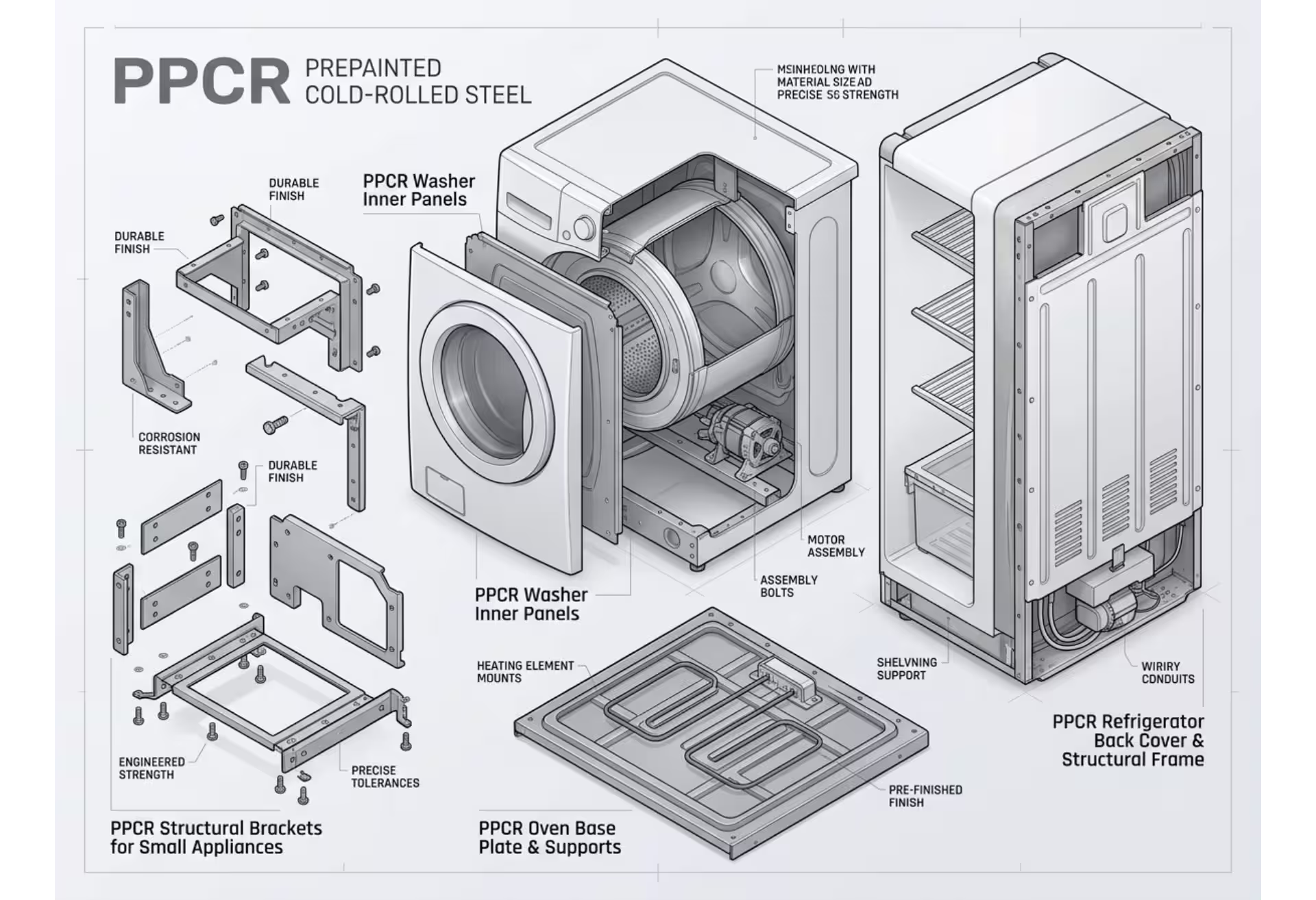 PPCR appliance inner parts