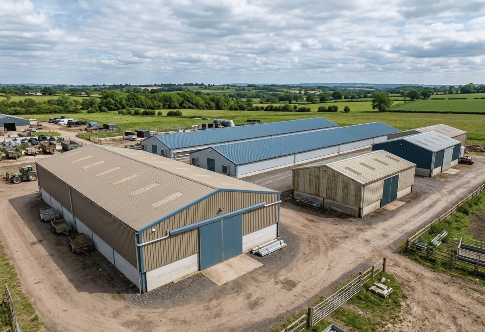 PPGL cladding for agricultural and industrial buildings