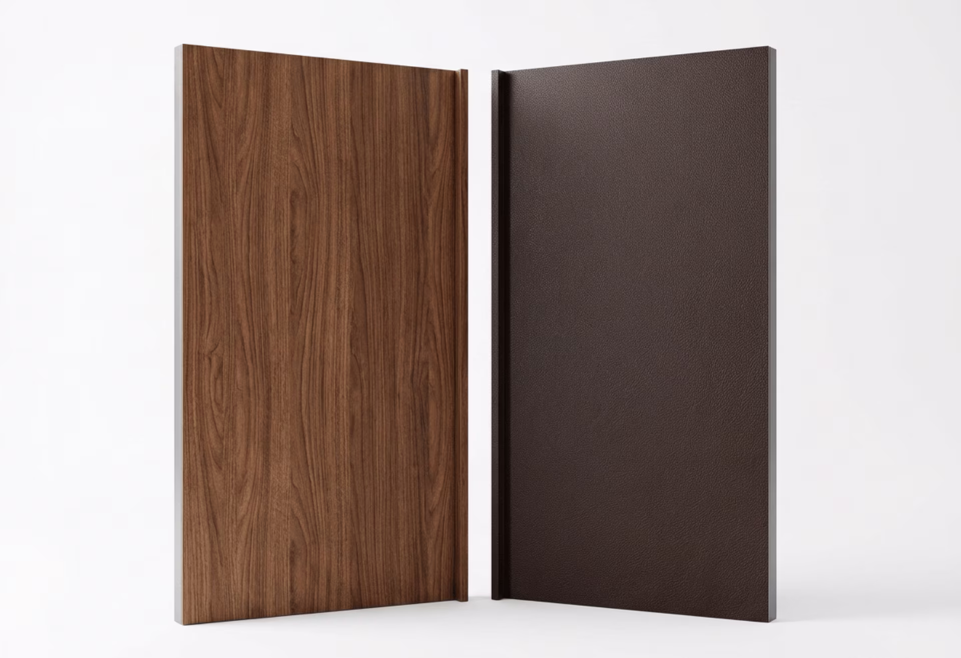 PVC steel door panels