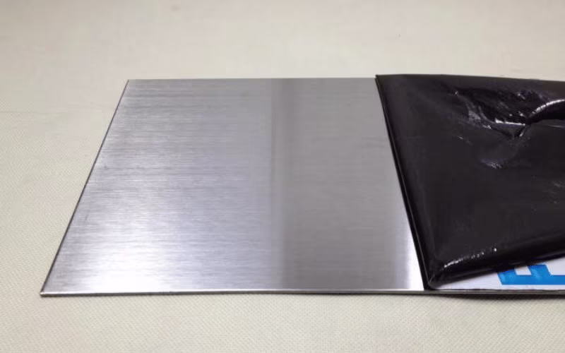 Protective film steel panel