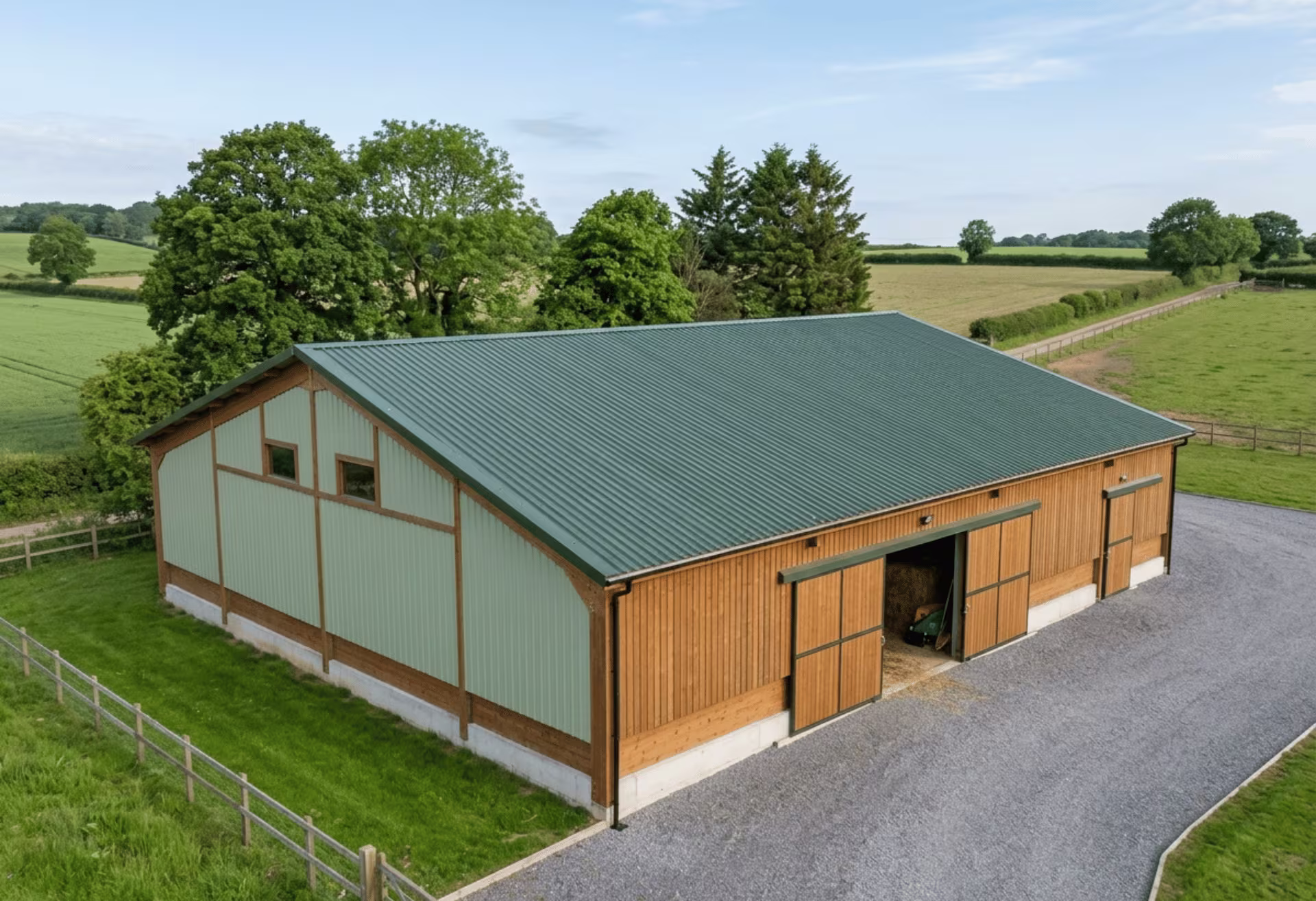 Agricultural roofing sheets