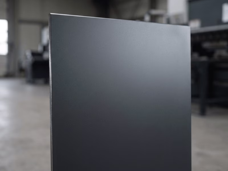 Anti fingerprint coated PPAL steel panel