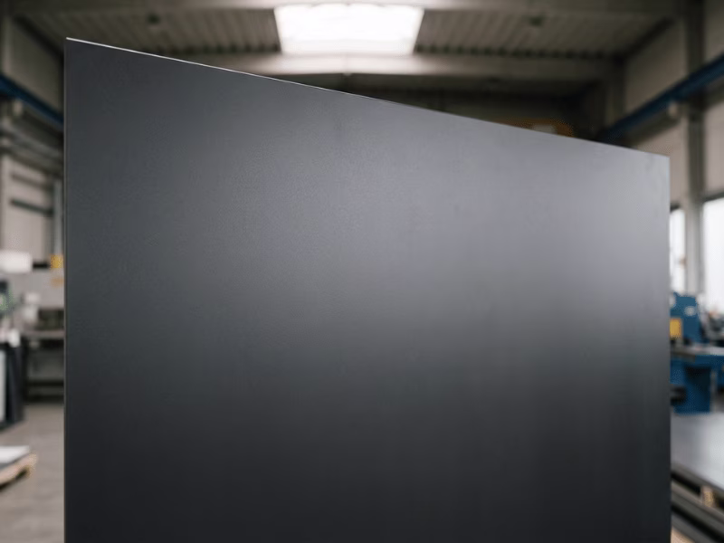 Anti fingerprint coated steel panel