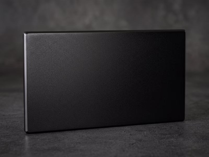 Black stainless steel