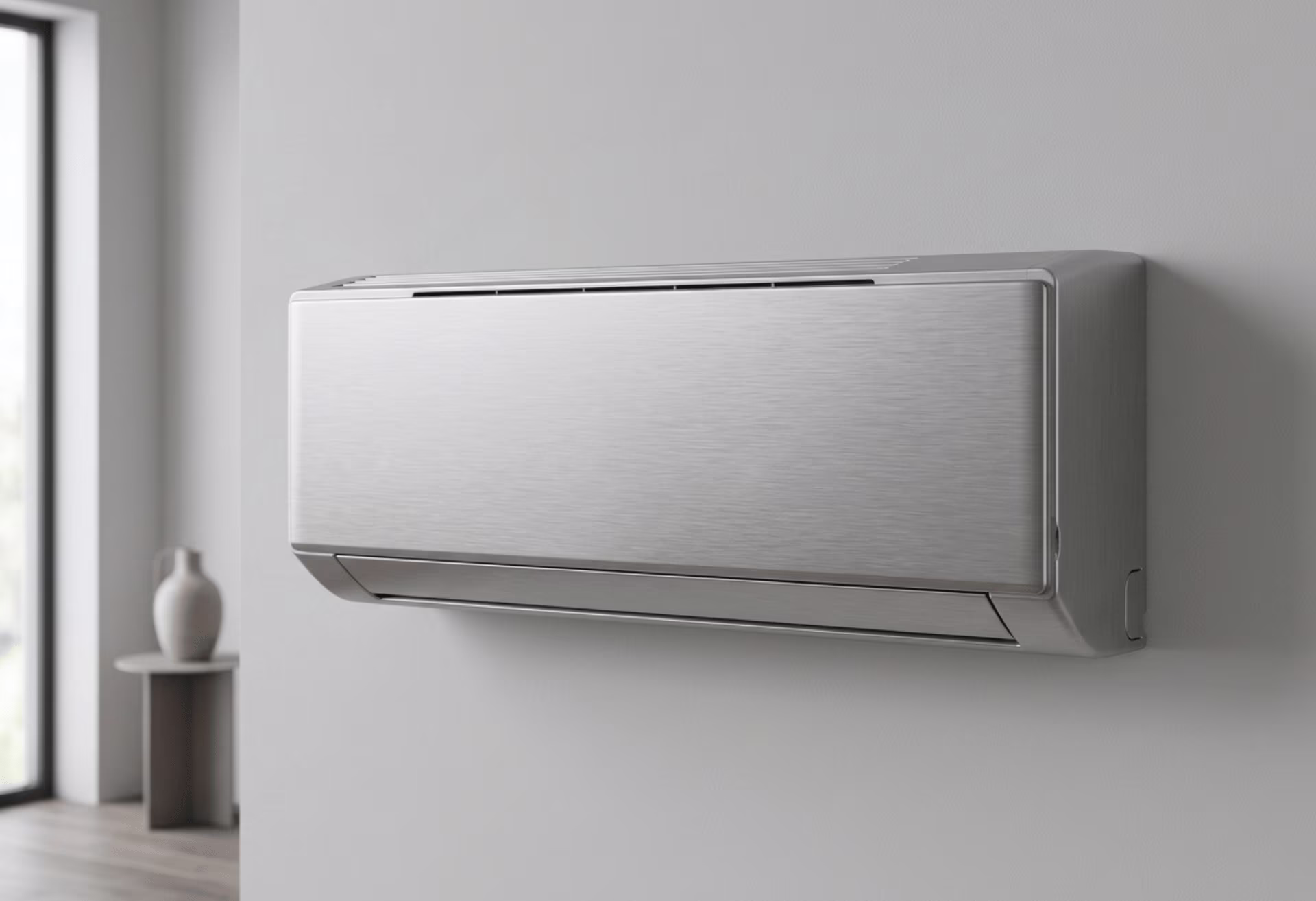 Brushed AC cover