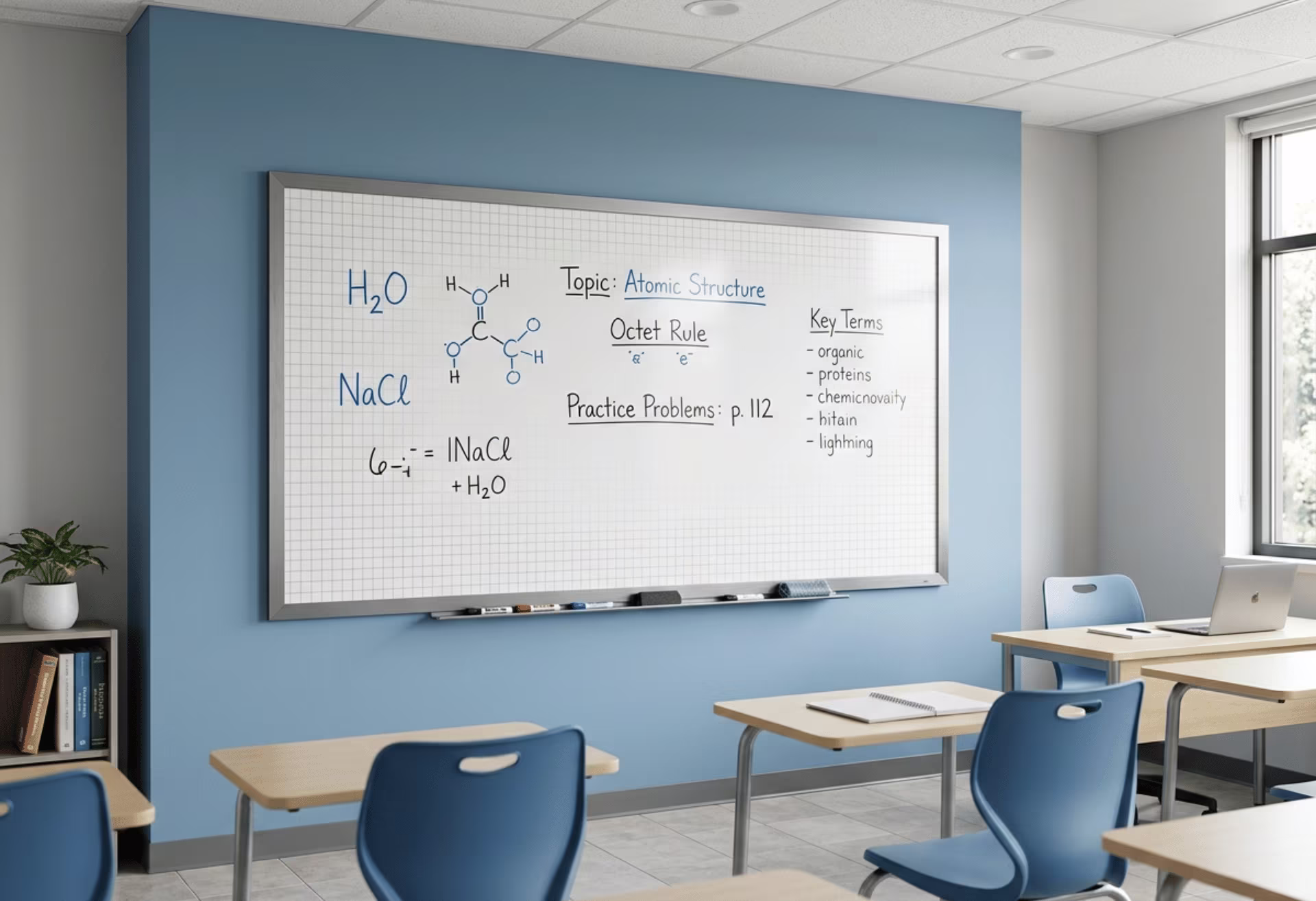 Classroom whiteboard
