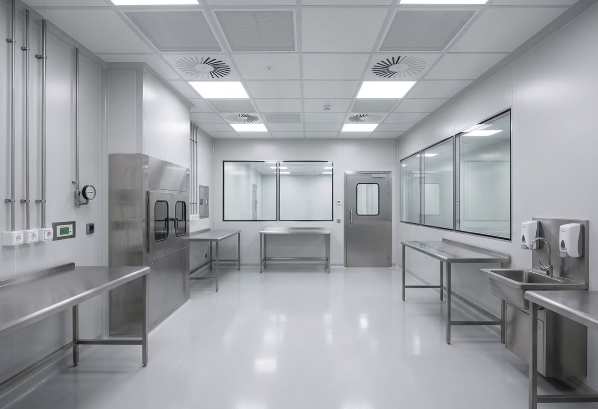 Cleanroom panel system