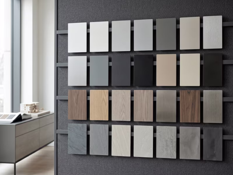 Custom color wall panels
