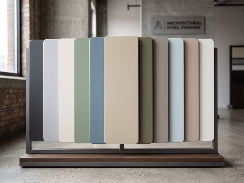 Custom color whiteboard steel panels
