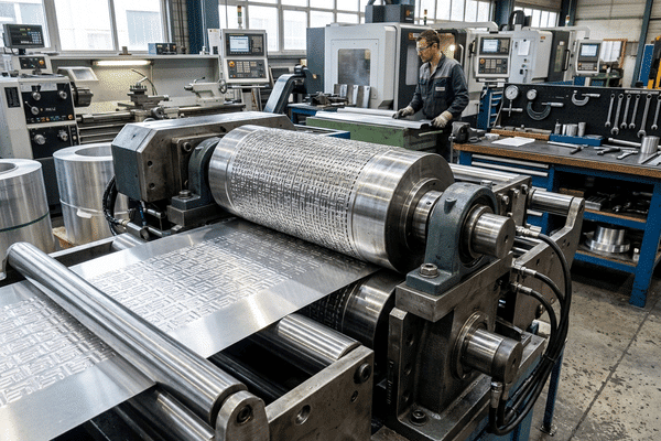 Custom emboss tooling