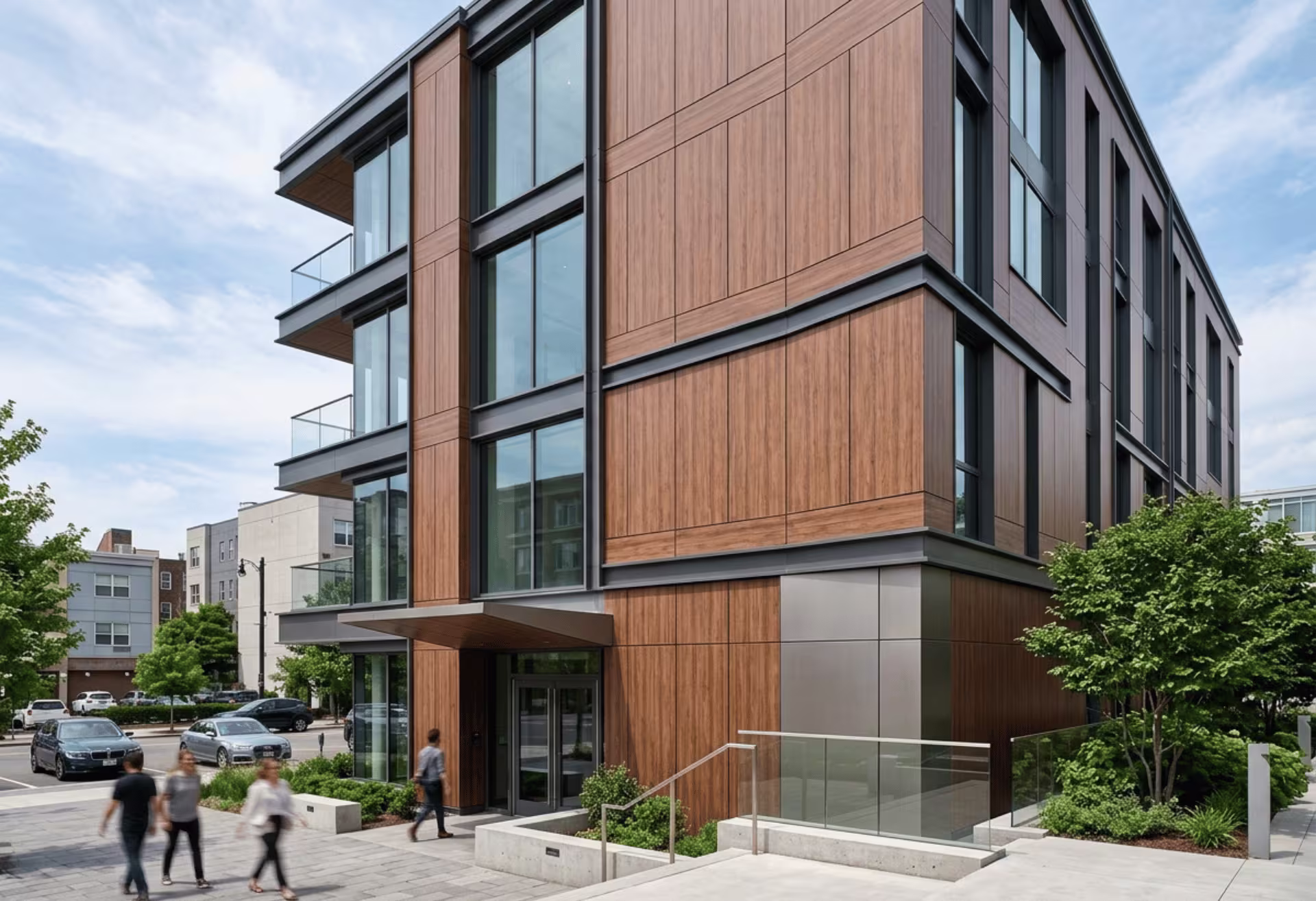 Decorative exterior panels