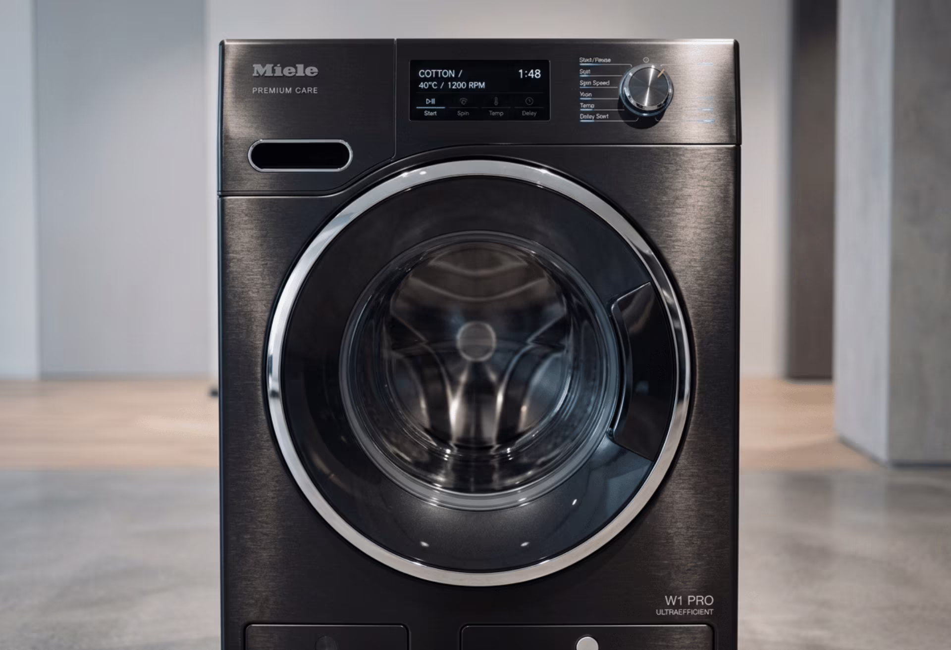 Decorative washer front