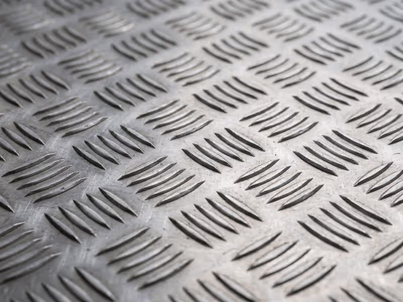 Diamond tread aluminum