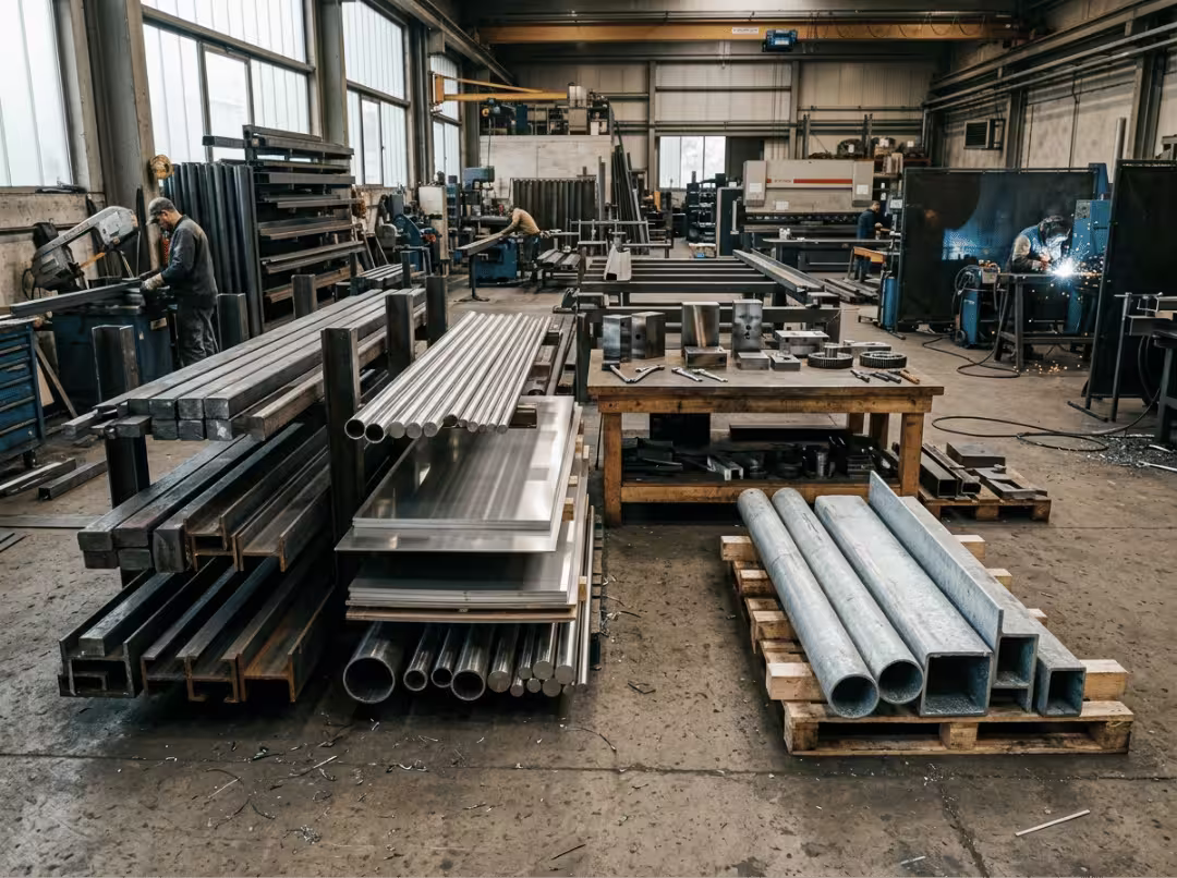 Different types of steel
