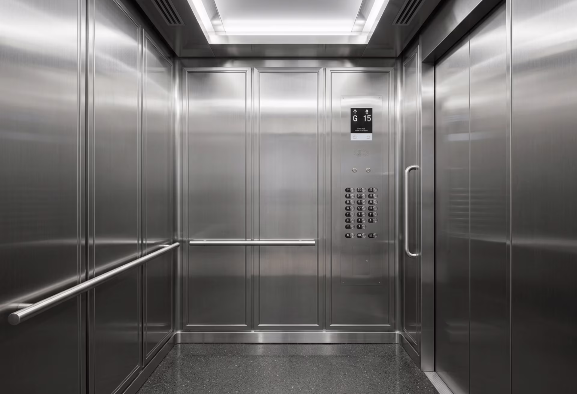 Elevator wall panels