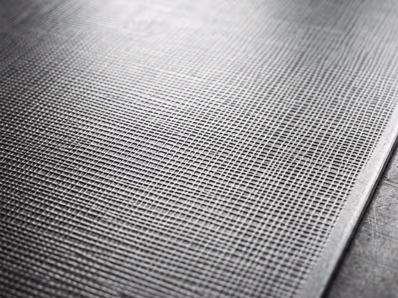Embossed linen PCM steel panel