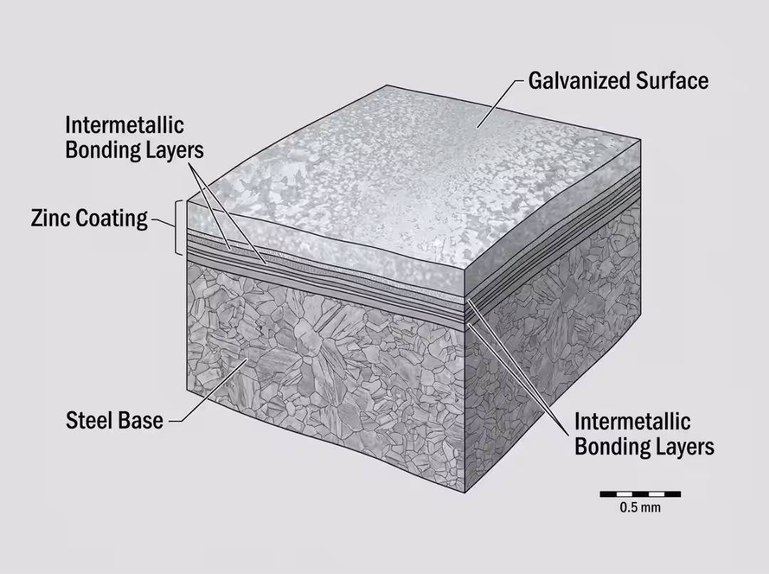 Galvanized steel zinc coating Galvanized steel zinc coating