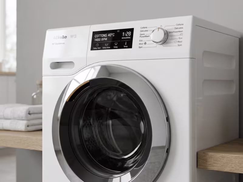 Gloss washer panel