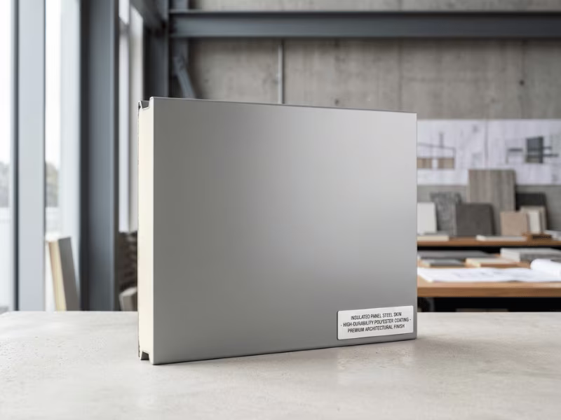 HDP panel steel coating