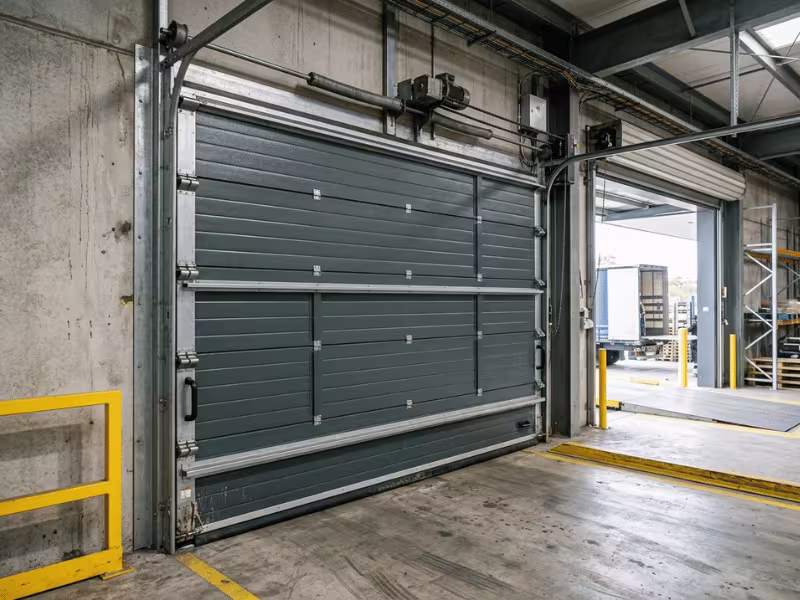 Heavy duty industrial door panels
