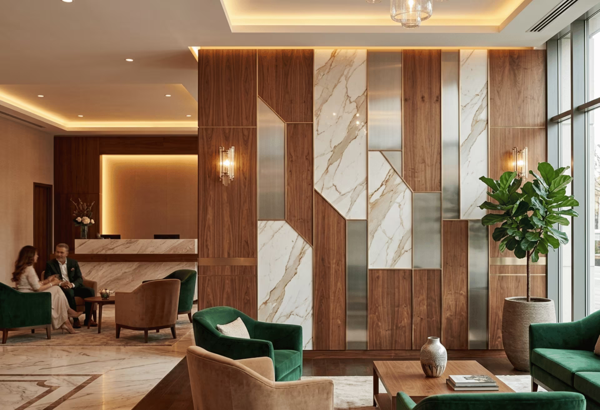 Hospitality wall panels