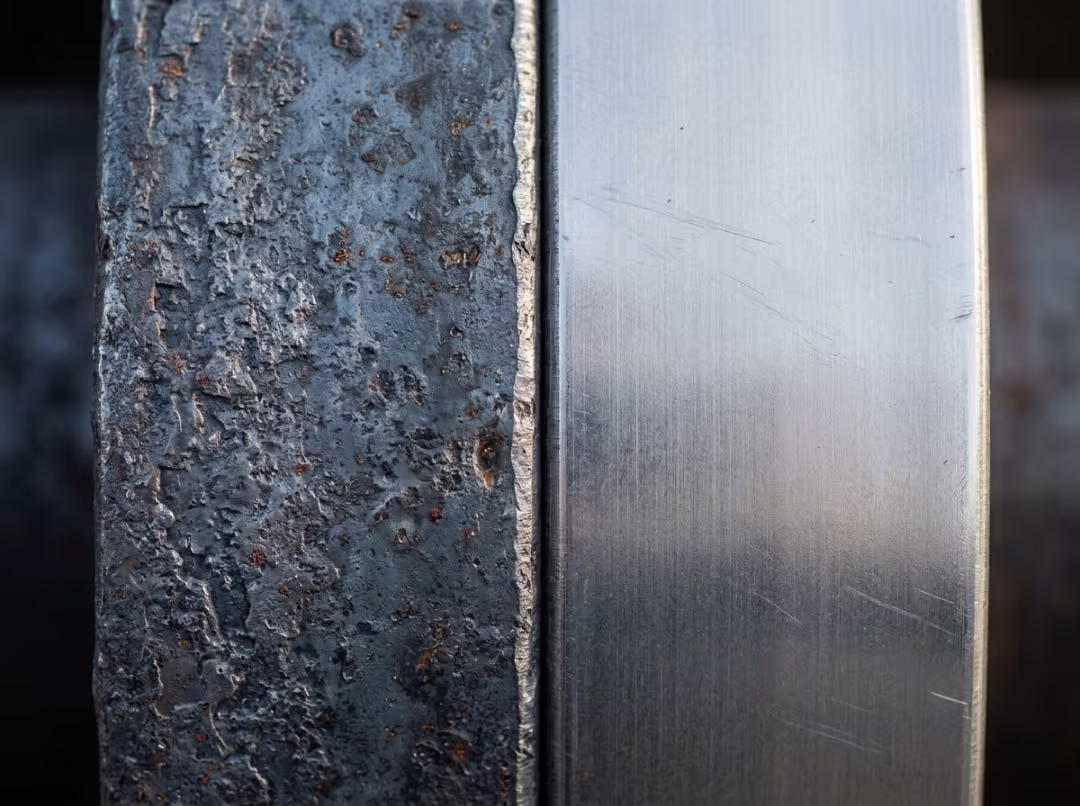 Hot rolled versus cold rolled steel surface Hot rolled versus cold rolled steel surface