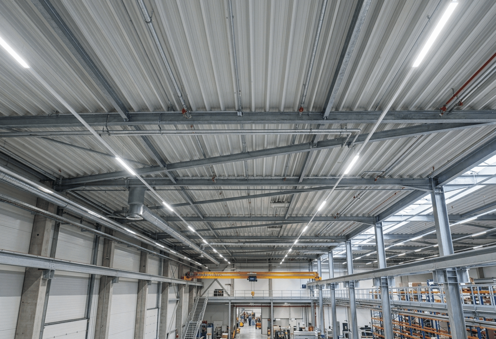 Industrial ceiling panels