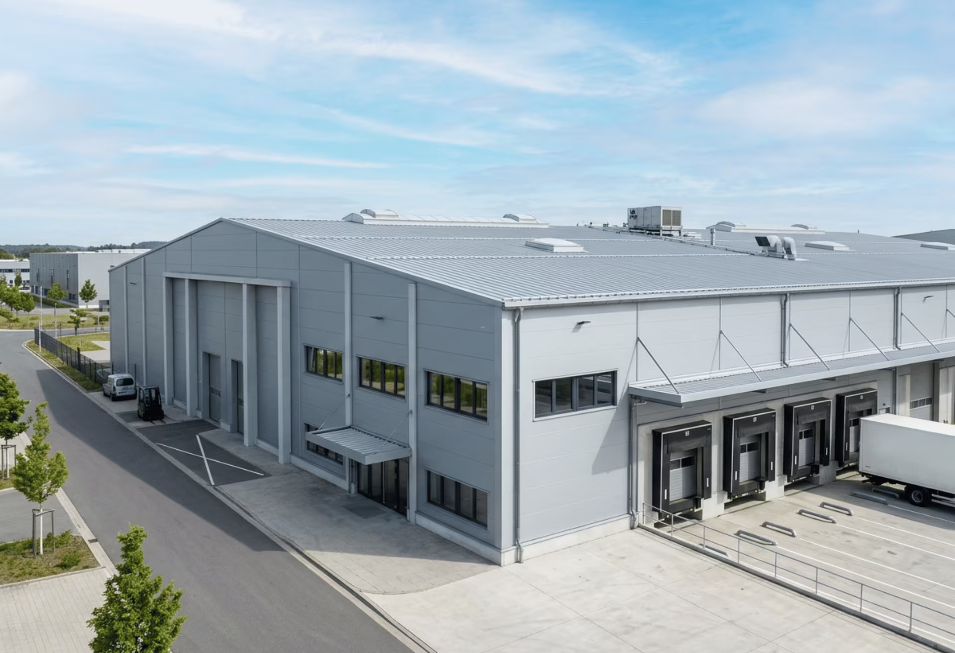 Industrial sandwich panels
