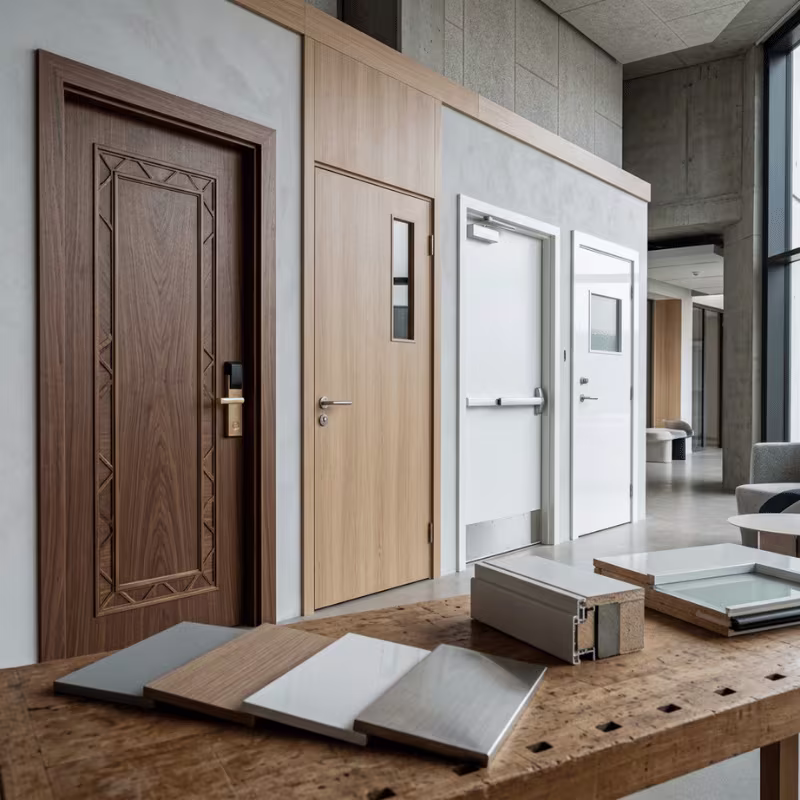 Interior door material options