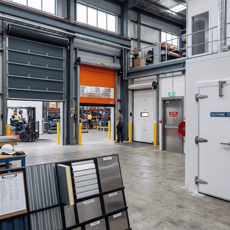 Material Selection Matters for Industrial Doors