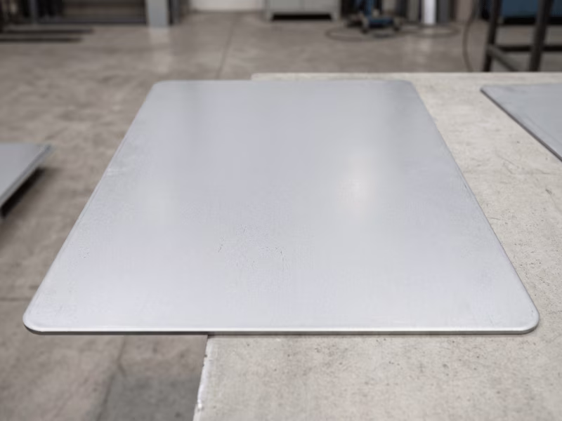 Matte low gloss PPCR steel panel