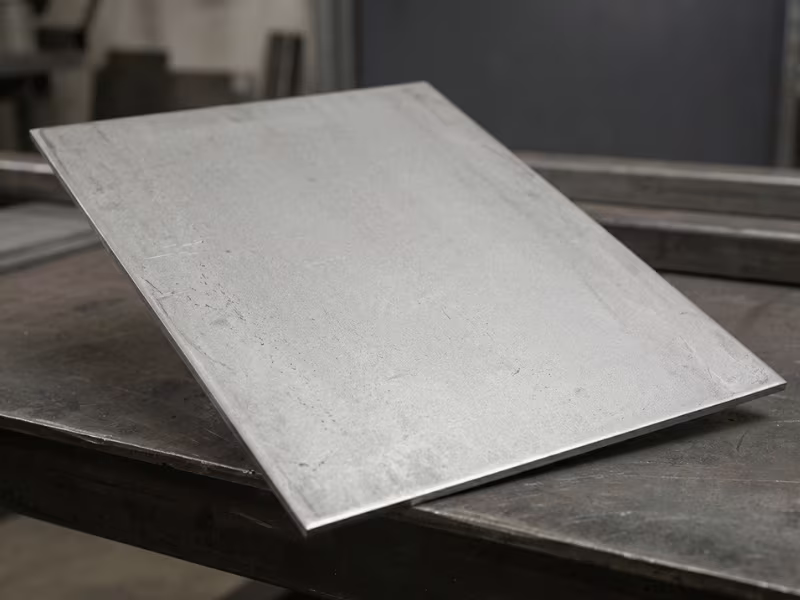 Matte low gloss coated steel panel