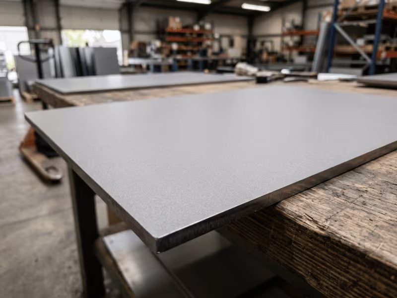 Matte texture PET steel panel