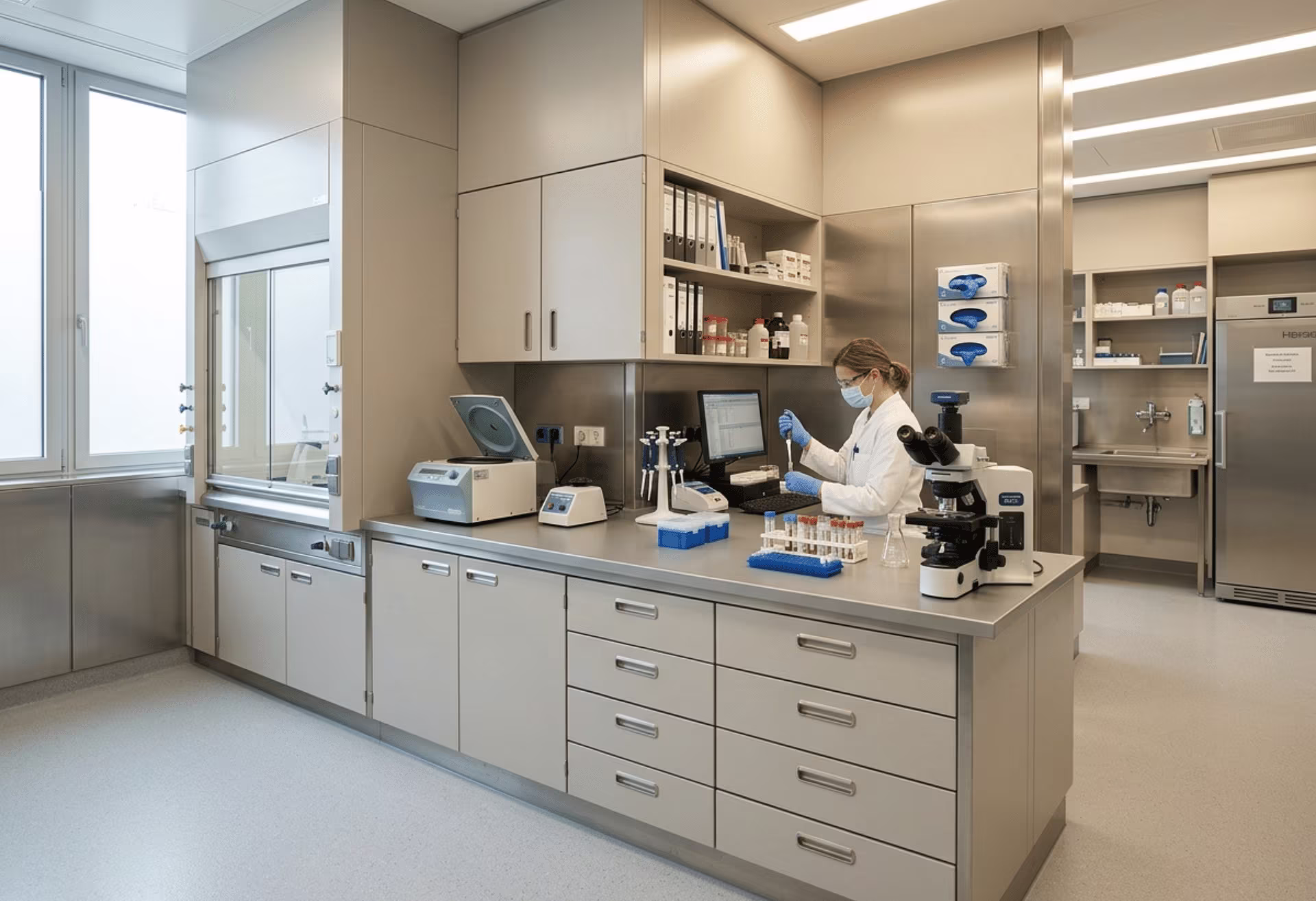 Medical stainless surfaces