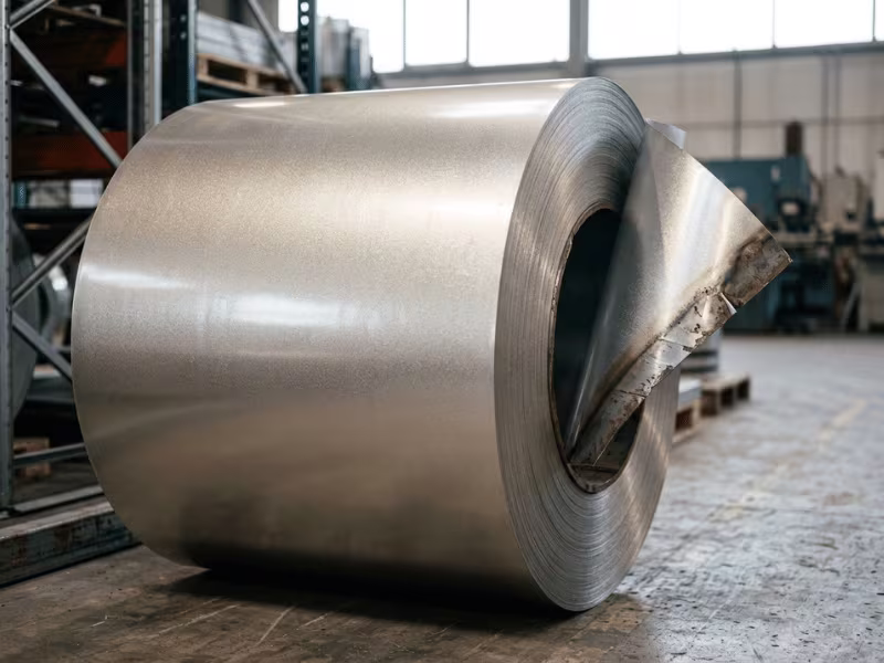 Metallic PET steel coil