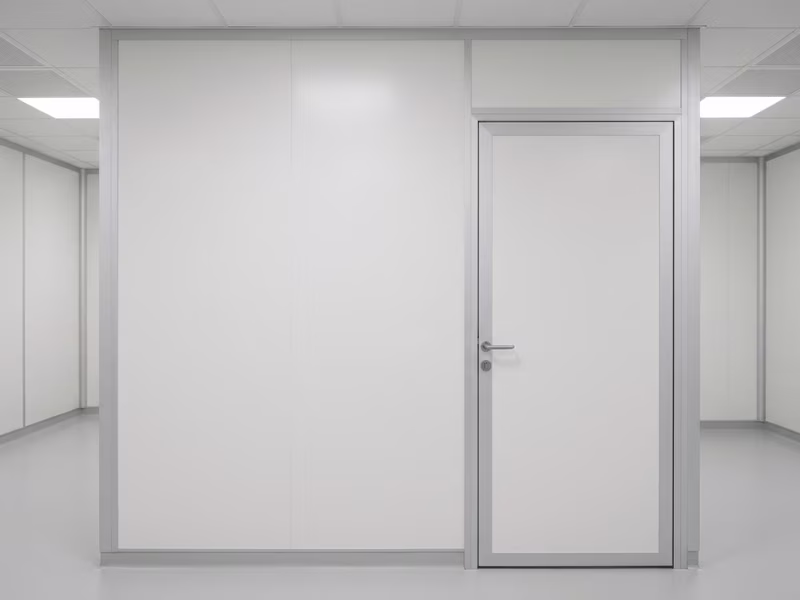 PET laminated cleanroom panel