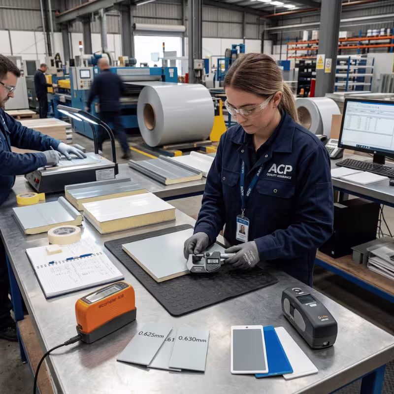 Panel steel QC