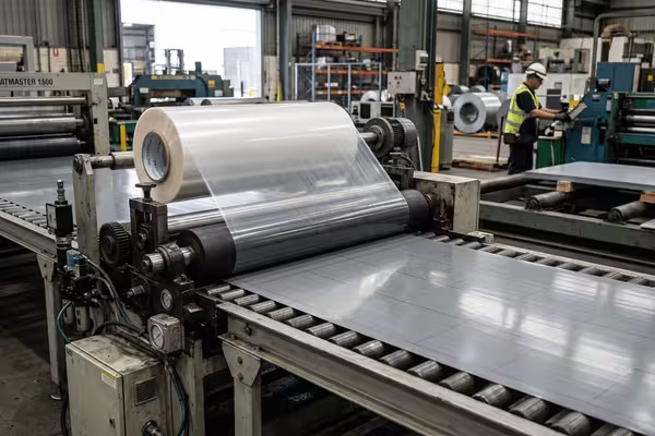 Protective film lamination