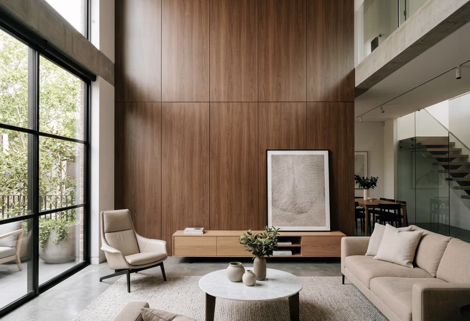 Residential feature wall panels