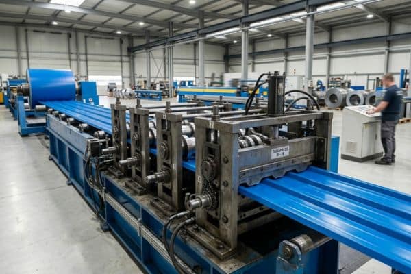 Roll formed steel profiles