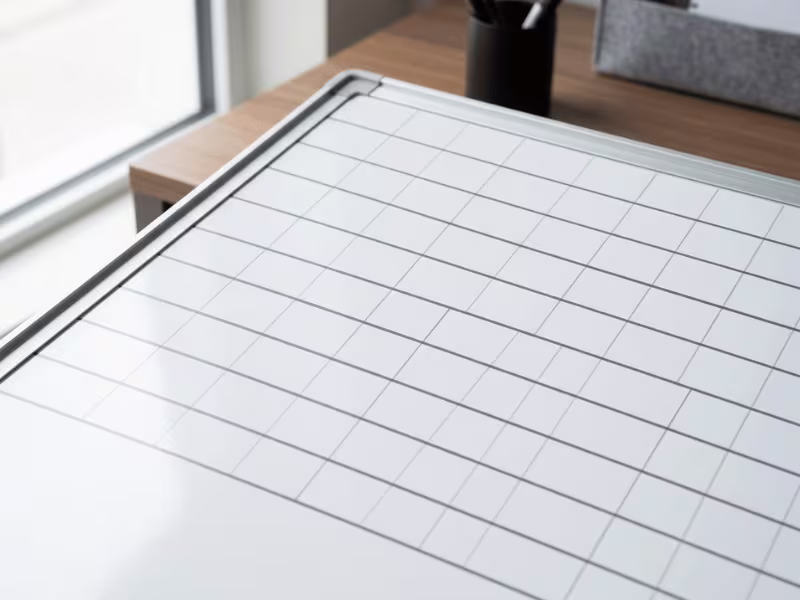 Ruled line board steel