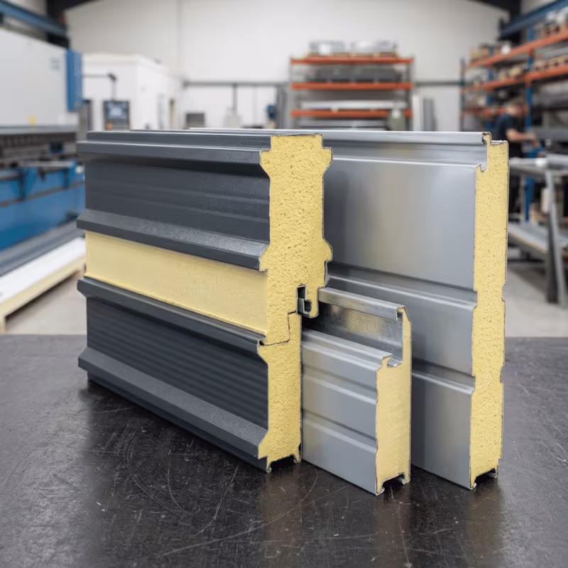Sandwich panel materials