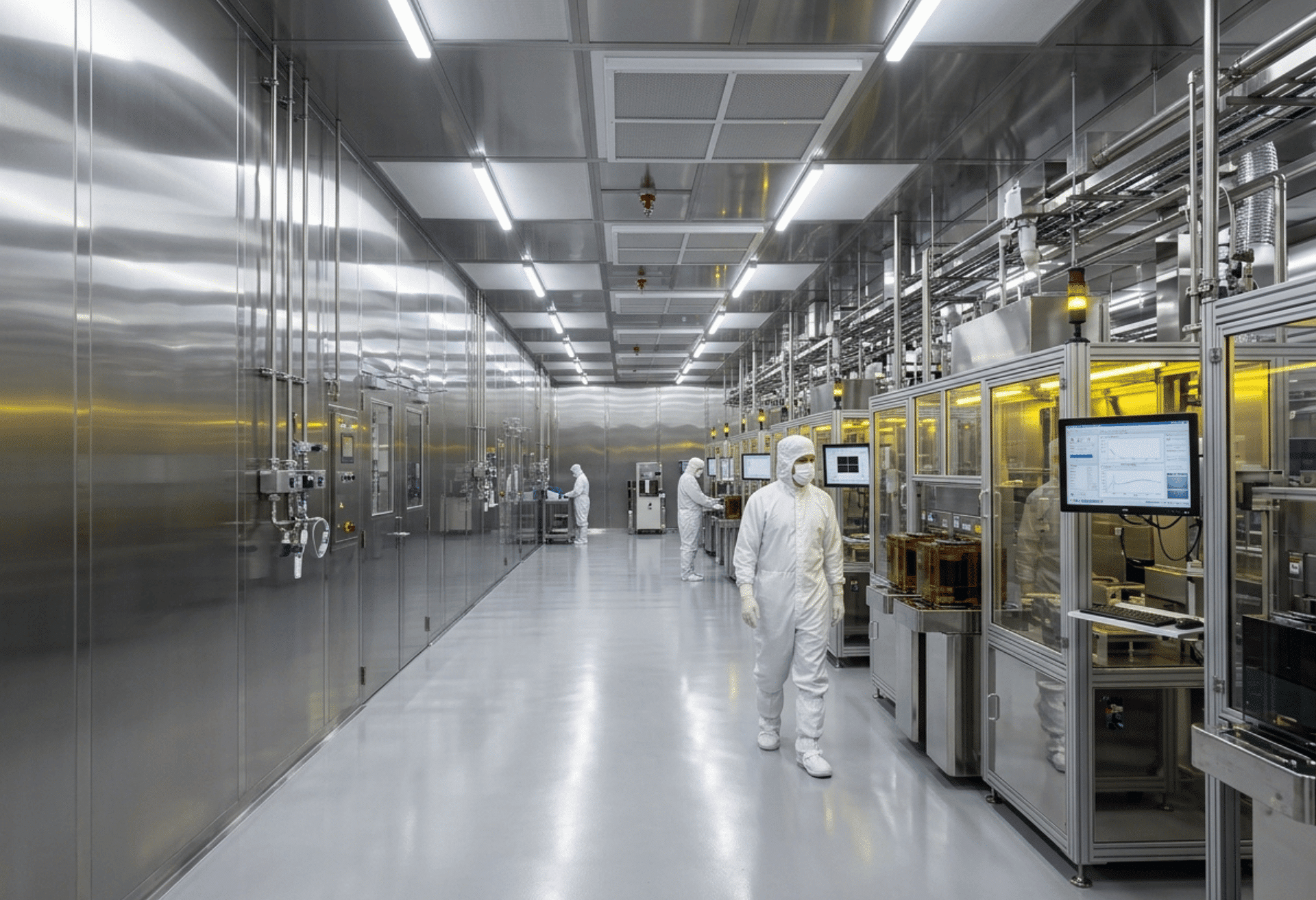 Semiconductor cleanroom panels