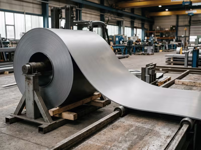 Solid grey PPAL steel coil surface finish