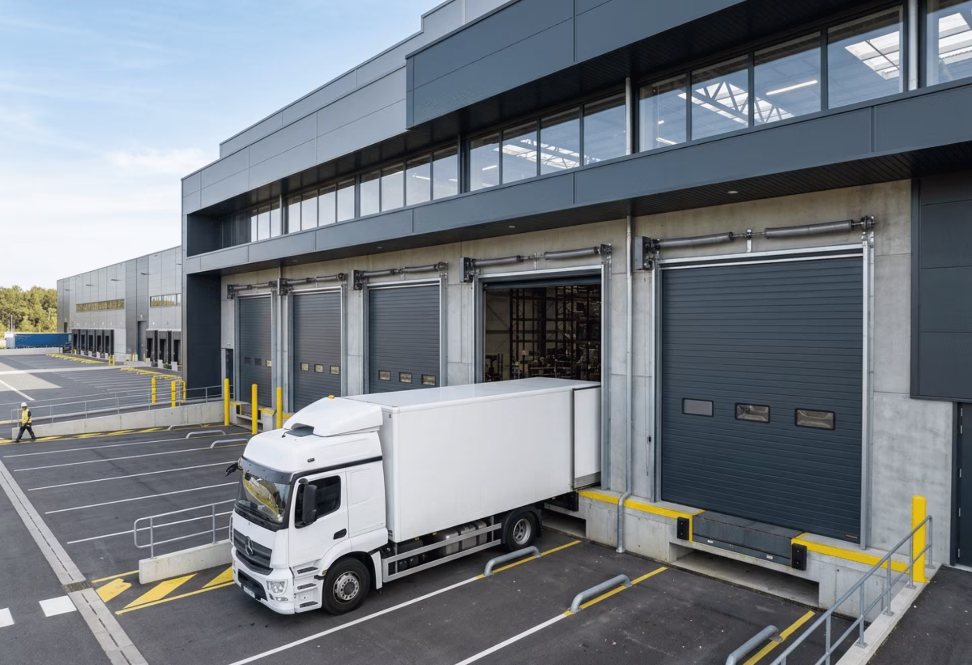 Warehouse industrial doors