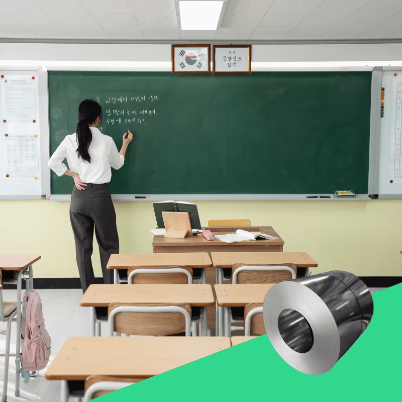 Whiteboard & Chalkboard Steel for Education Boards
