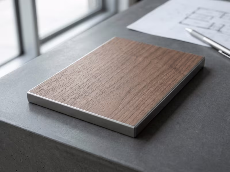 Wood pattern stainless